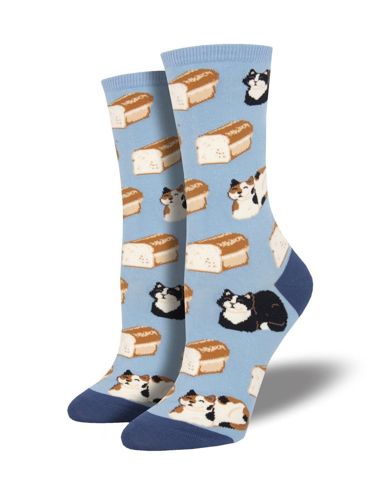 Socksmith - Cat Loaf Crew Socks | Women's - Knock Your Socks Off