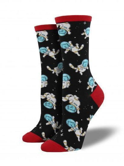 Socksmith - Catstronaut Crew Socks | Women's - Knock Your Socks Off