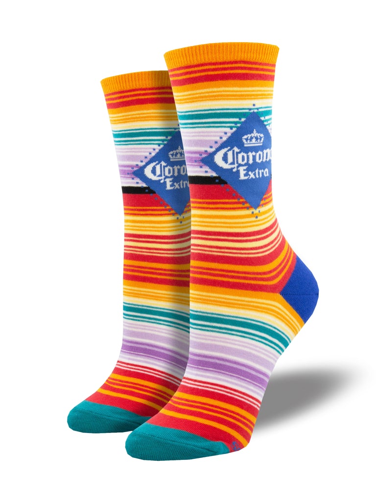 Socksmith - "Corona Blanket" Crew Socks | Women's - Knock Your Socks Off