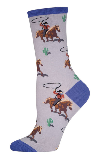 Socksmith - Cowboy Crew Socks | Women's - Knock Your Socks Off