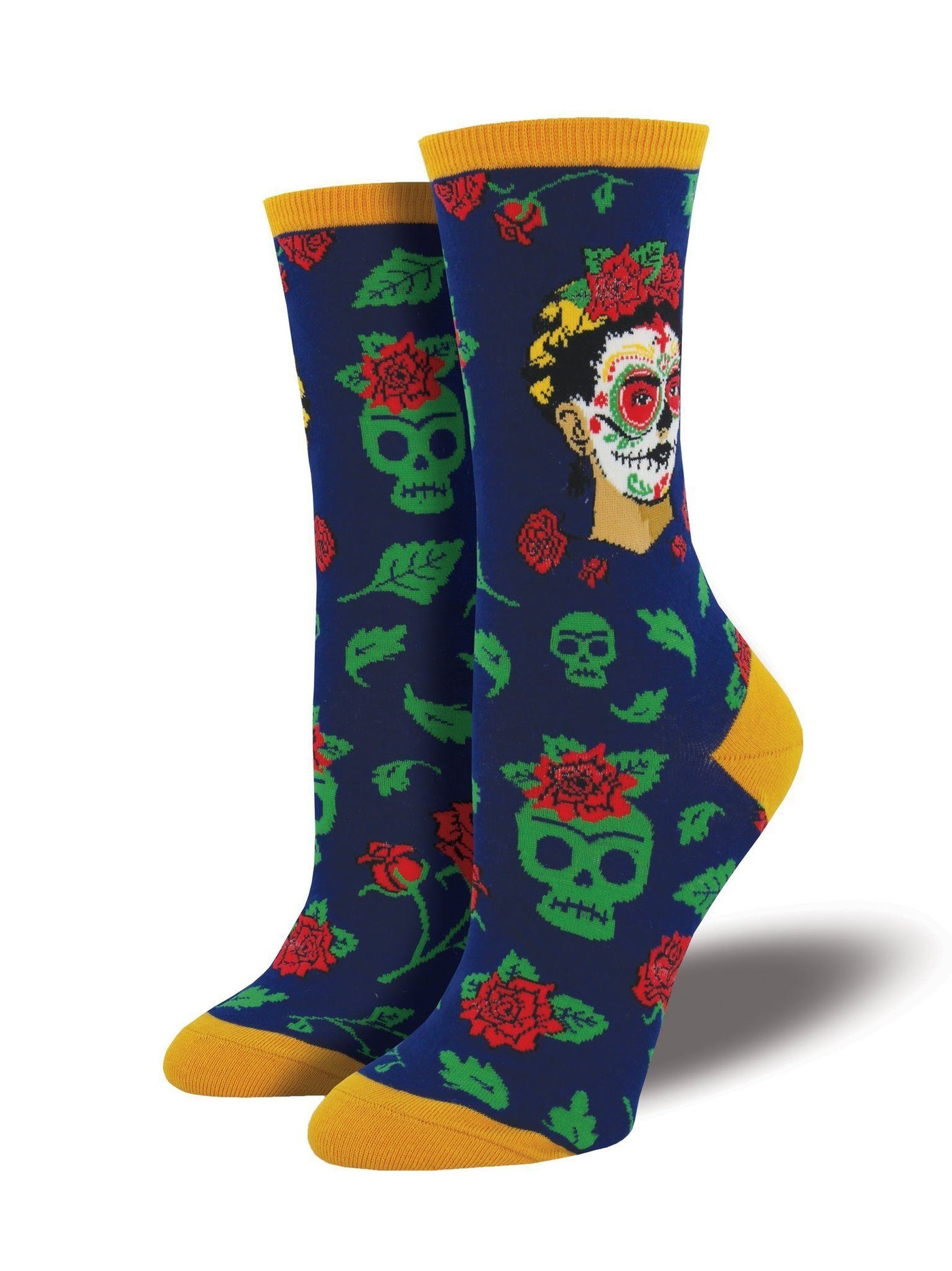 Socksmith - Día De Los Frida Crew Socks | Women's - Knock Your Socks Off