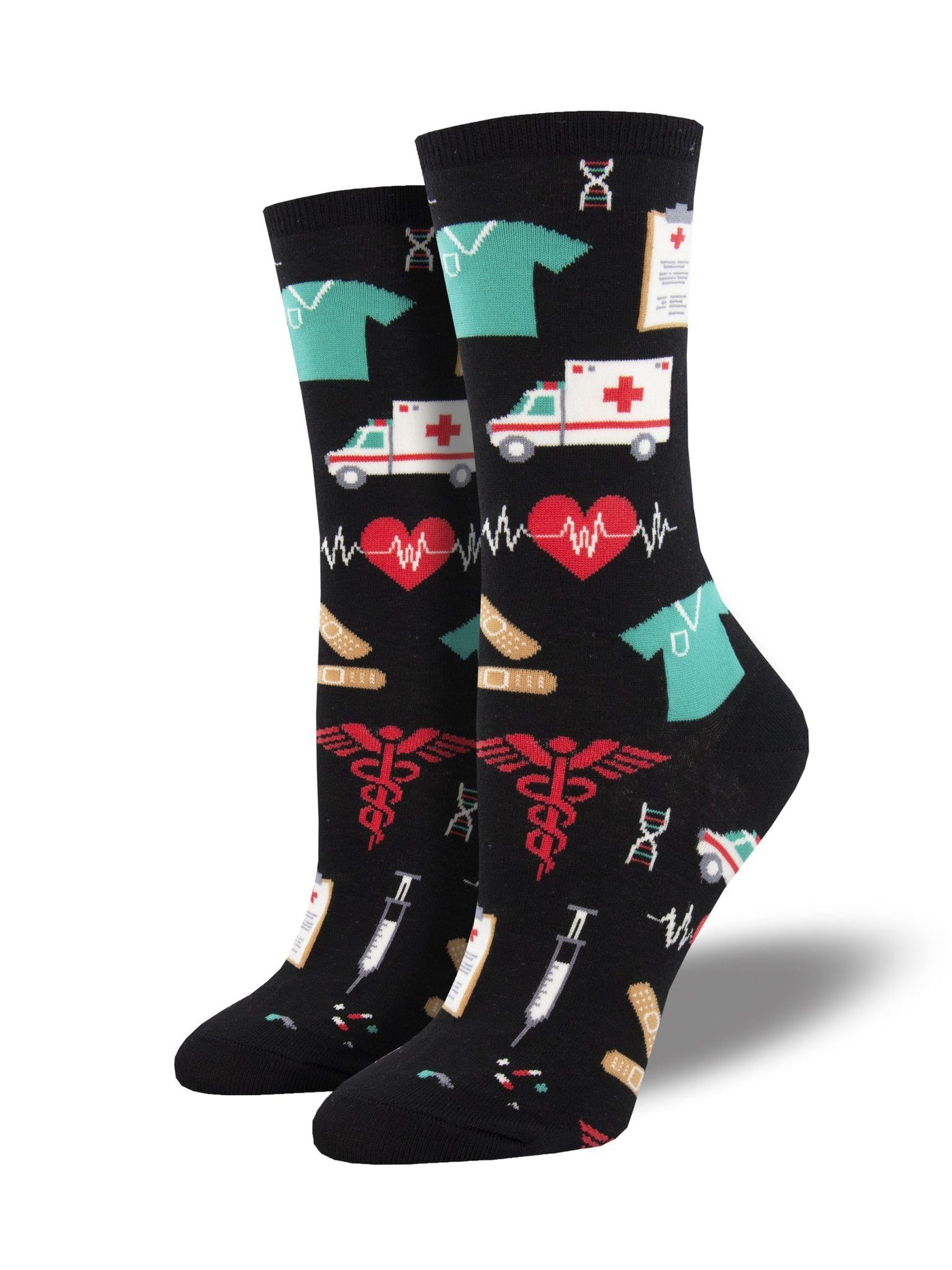 Socksmith - Healthcare Heroes Crew Socks | Women's - Knock Your Socks Off
