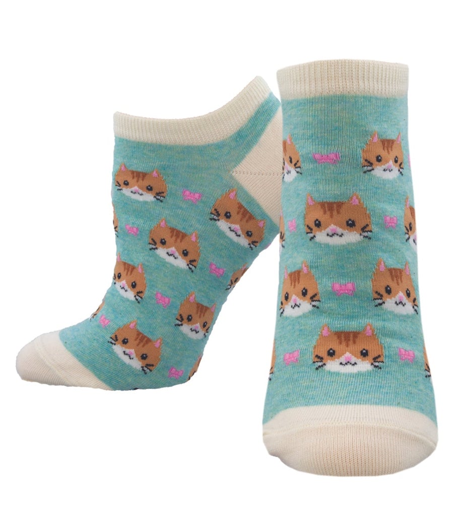 Socksmith - Hearty Kitty Ankle Socks | Women's - Knock Your Socks Off