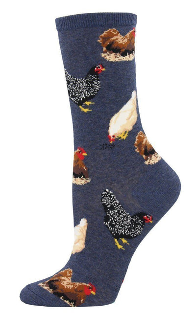 Socksmith - Hen House Crew Socks | Women's - Knock Your Socks Off