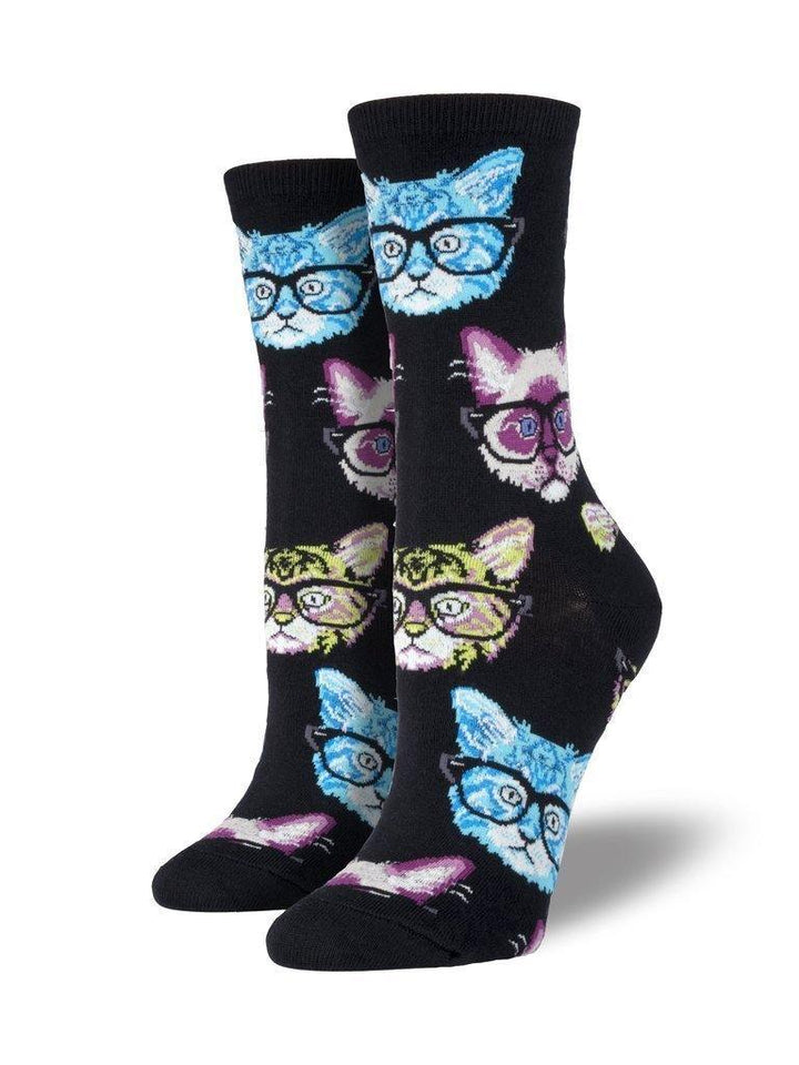Socksmith - Kittenster Crew Socks | Women&