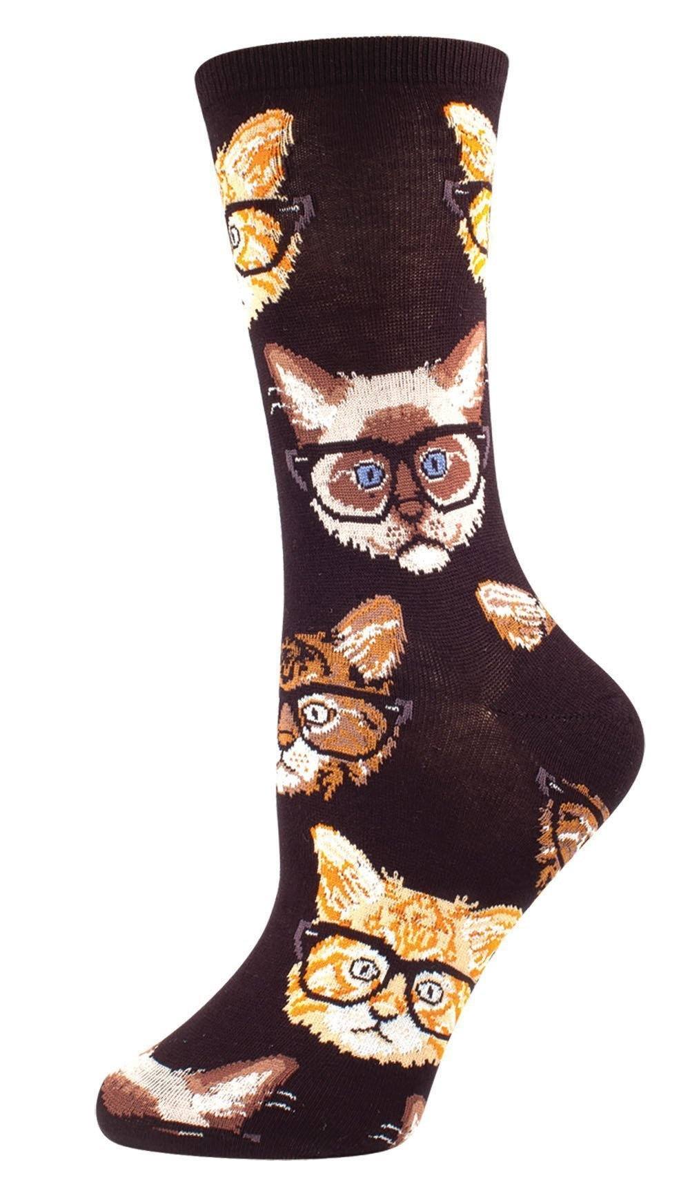 Socksmith - Kittenster Crew Socks | Women&