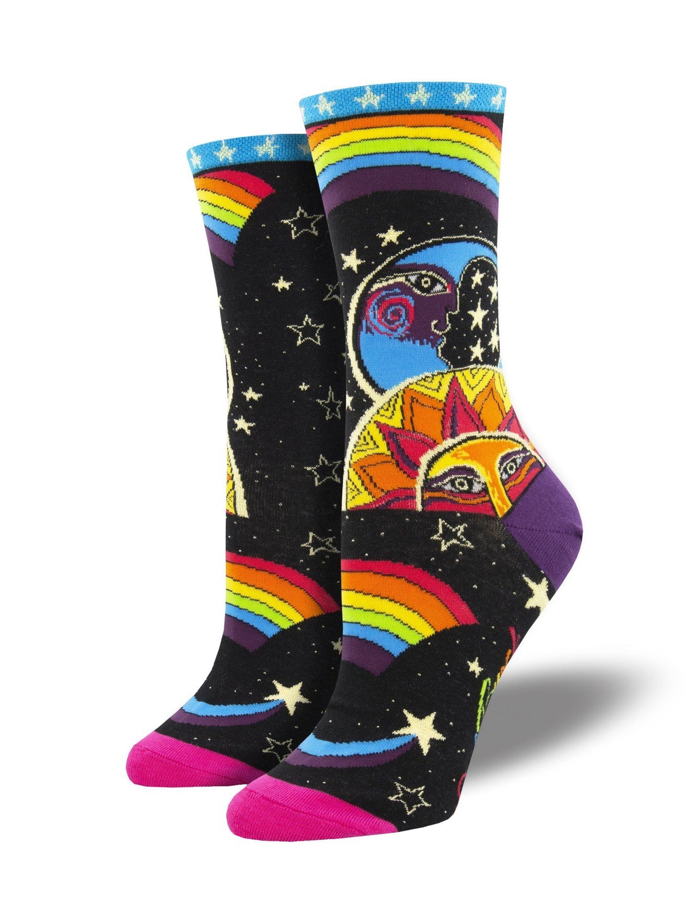 Socksmith - Laurel Burch: Celestial Joy Crew Socks | Women's - Knock Your Socks Off