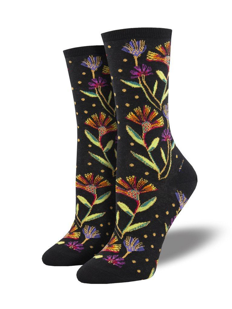 Socksmith - Laurel Burch: Wildflowers Crew Socks | Women's - Knock Your Socks Off