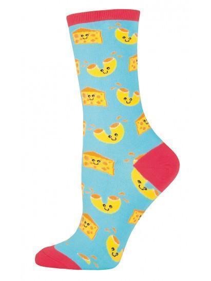 Socksmith - Mac N' Cheese Crew Socks | Women's - Knock Your Socks Off