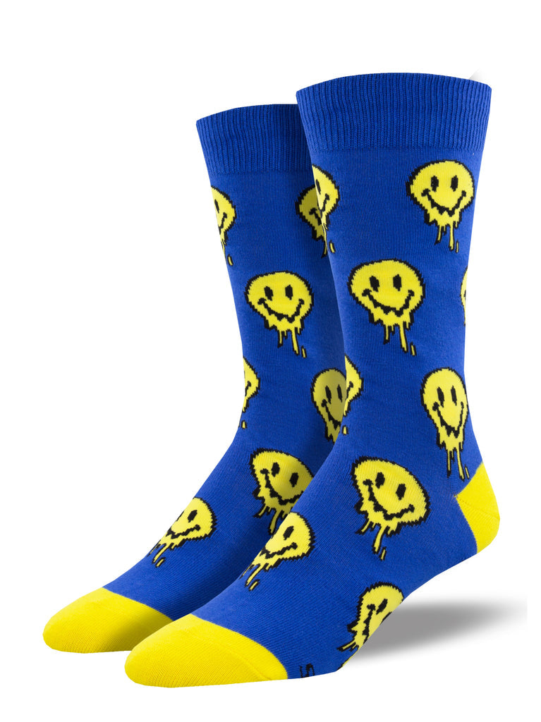 Socksmith - Melting Smiles Crew Socks | Men's - Knock Your Socks Off
