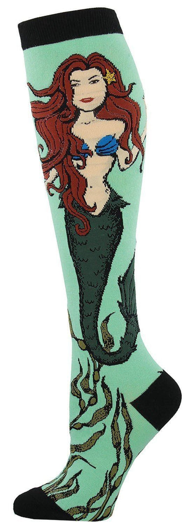 Socksmith - Mermaid Knee High Socks | Women's - Knock Your Socks Off