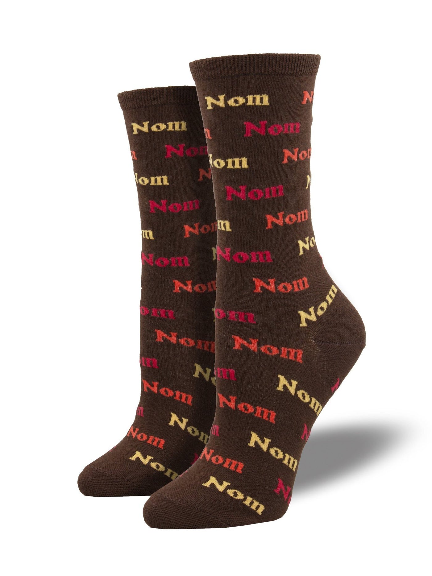 Socksmith - Nom Nom Nom Crew Socks | Women's - Knock Your Socks Off