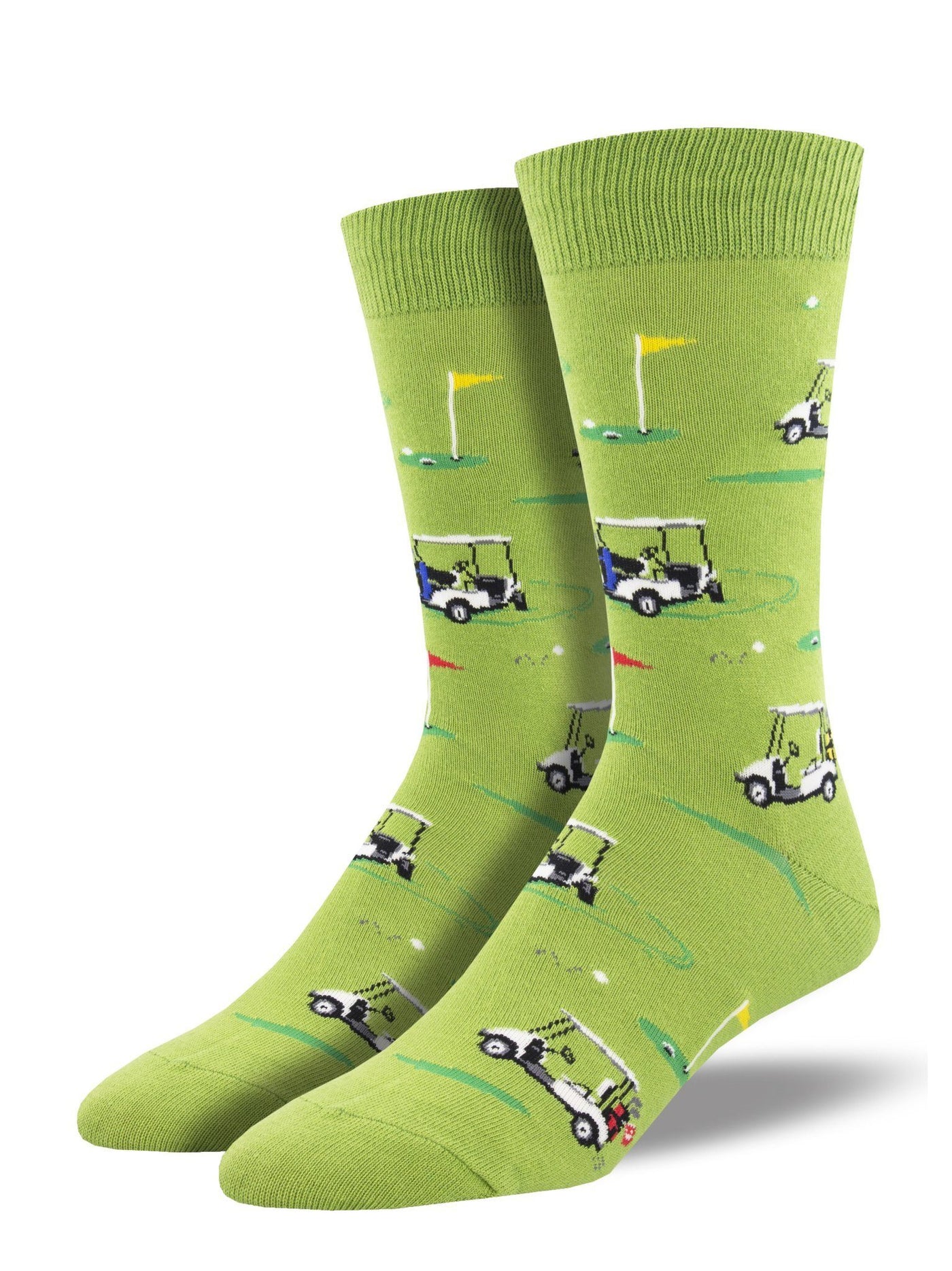 Socksmith - Putting Around Crew Socks | Men's - Knock Your Socks Off
