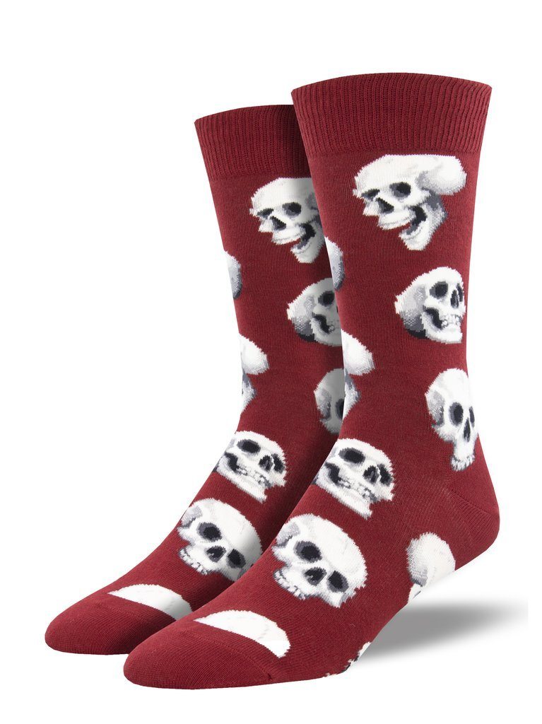 Socksmith - Sacred Skulls Crew Socks | Men's - Knock Your Socks Off