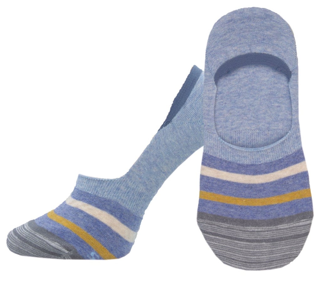 Socksmith - Sailor Stripe No-Show Socks | Women's - Knock Your Socks Off