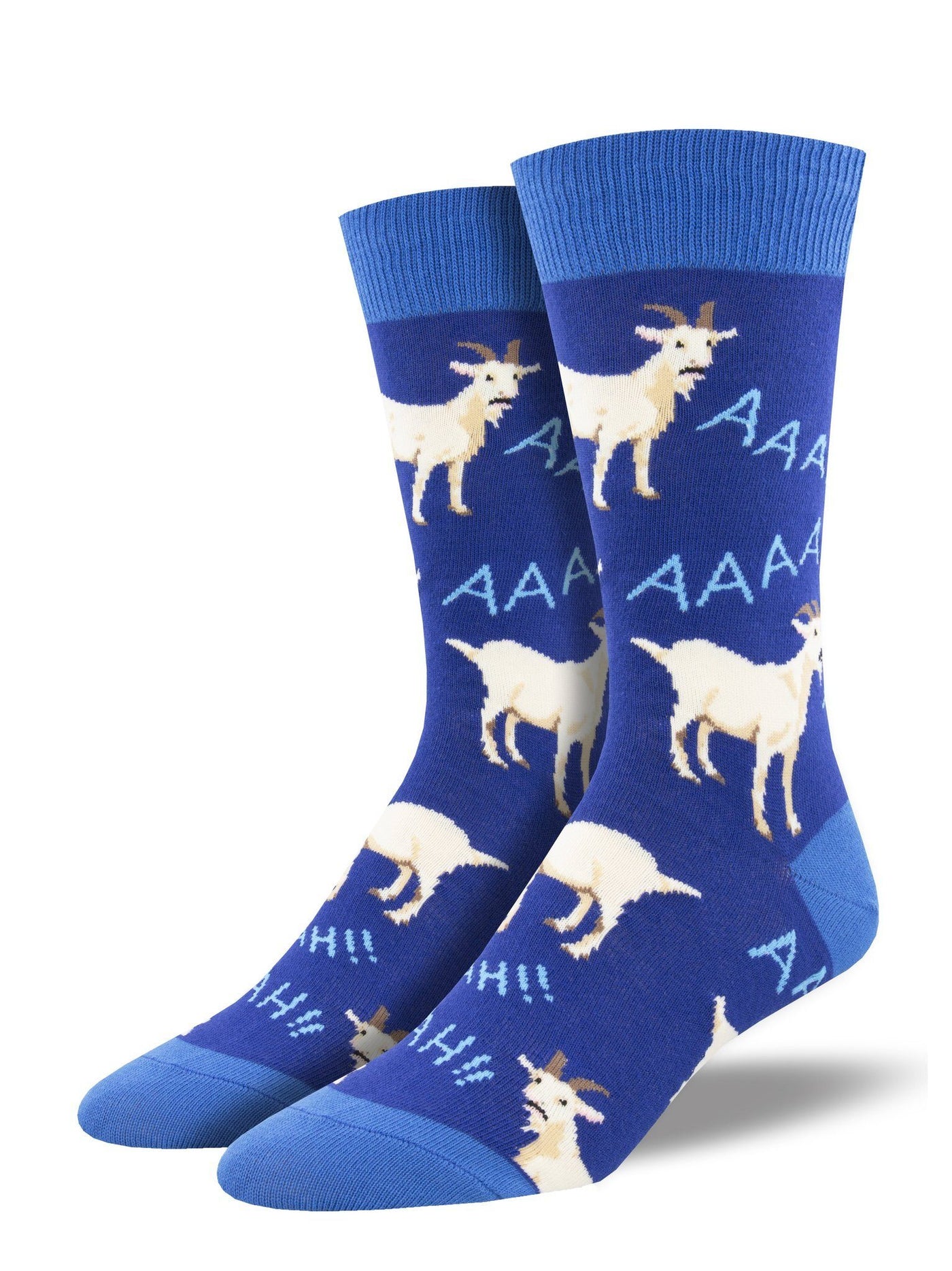 Socksmith - Screaming Goats Crew Socks | Men's - Knock Your Socks Off