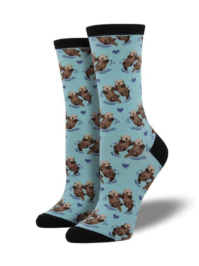 Socksmith - Significant Otter Crew Socks | Women's - Knock Your Socks Off