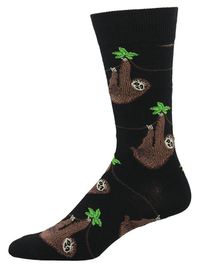 Socksmith - Sloth Crew Socks | Men's - Knock Your Socks Off