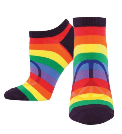 Socksmith - Toe-Tally Peaceful Ankle Socks | Women's - Knock Your Socks Off