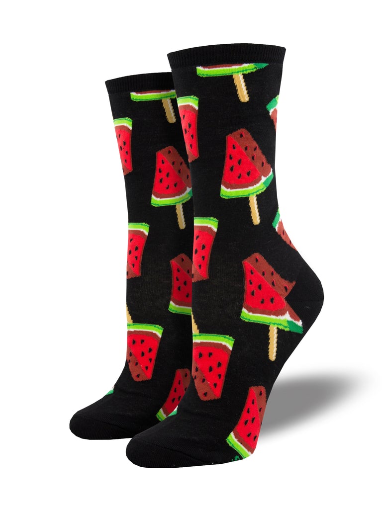 Socksmith - Watermelon Pops Crew Socks | Women's - Knock Your Socks Off