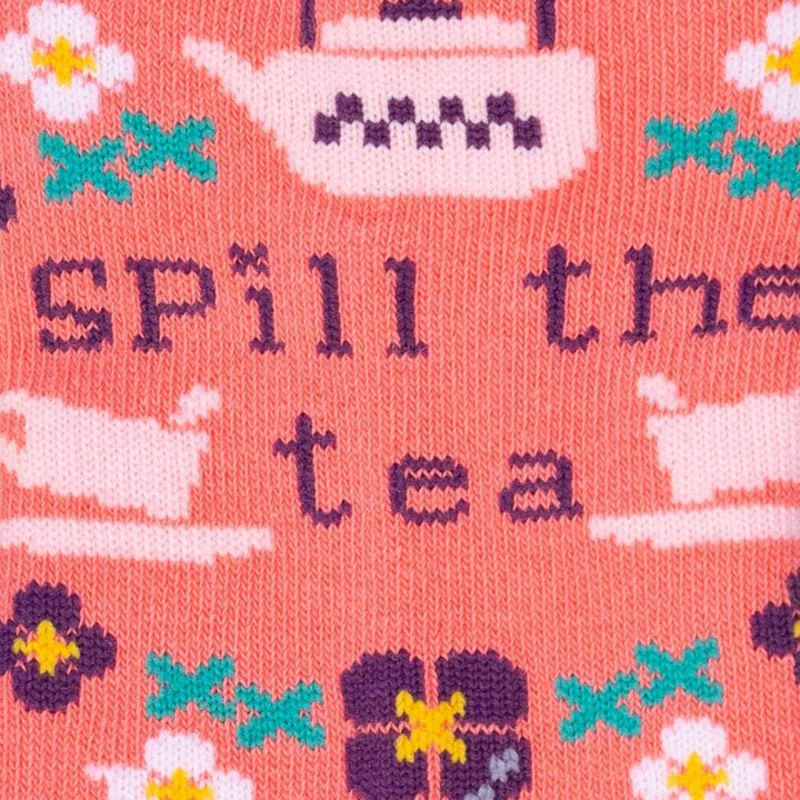 Spill the Tea Ankle Socks | Women&