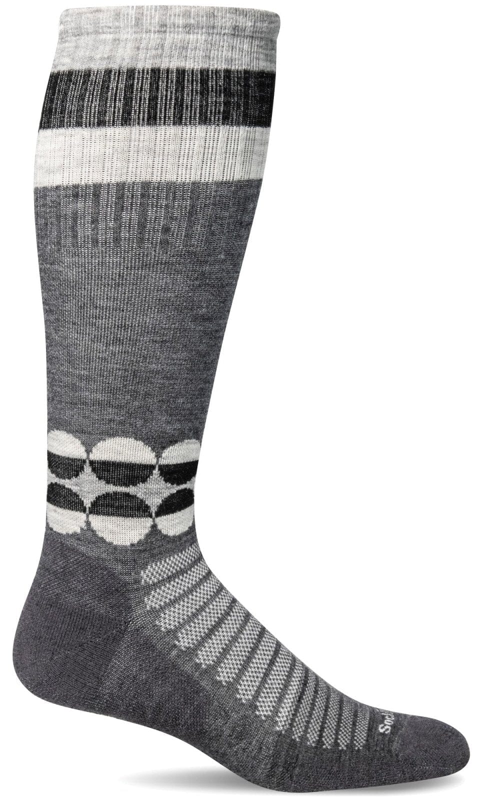Spin Knee High Charcoal (Moderate Graduated Compression) | Women&