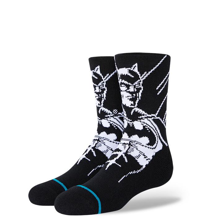 Stance - DC Comics: The Batman Crew Socks | Kids' - Knock Your Socks Off
