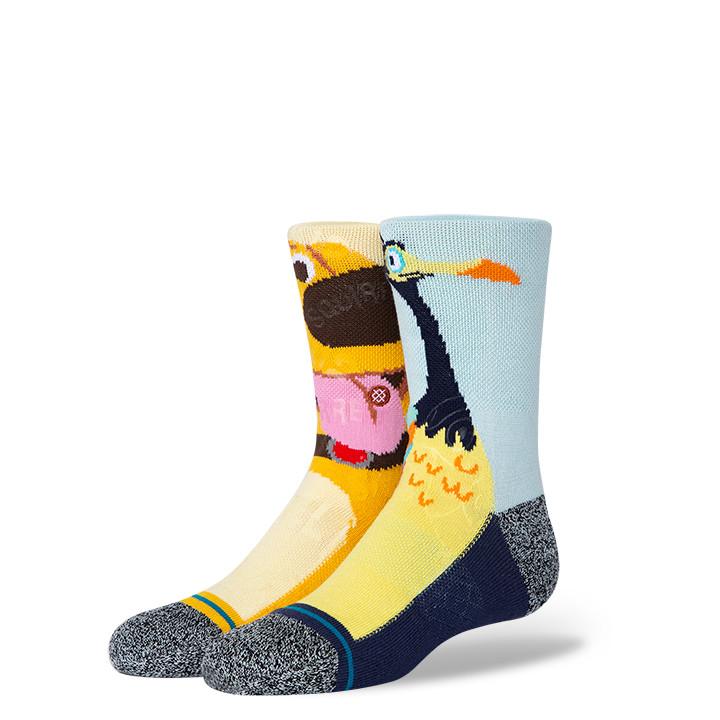 Stance - Disney Pixar's Up "Paradise Falls" Crew Socks | Kids' - Knock Your Socks Off