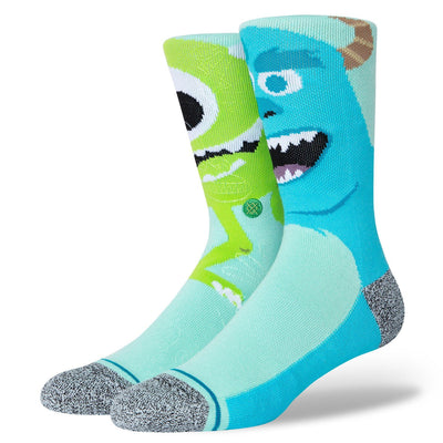 Stance - Disney's Monsters Inc. "Monstropolis" Crew Socks | Men's - Knock Your Socks Off