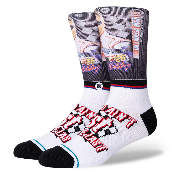 Stance - "First You're Last" Talladega Nights Crew Socks | Men's - Knock Your Socks Off