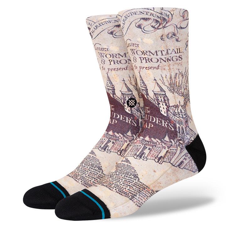Stance - Harry Potter "Solemnly Swear" Crew Socks | Men's - Knock Your Socks Off