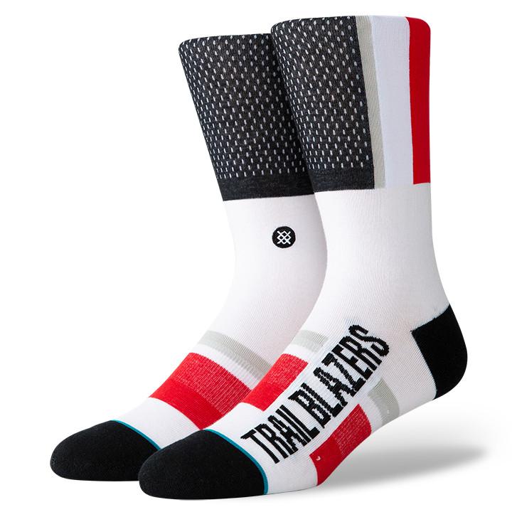 Stance - Portland Trail Blazers Shortcut 2 Crew Socks | Men's - Knock Your Socks Off