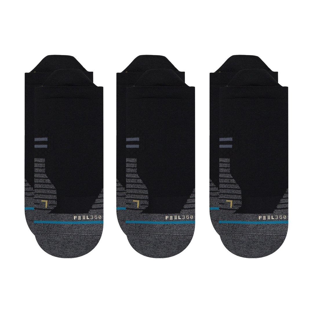 Stance - "Run Light" Three Pair Pack No Show Socks | Women&