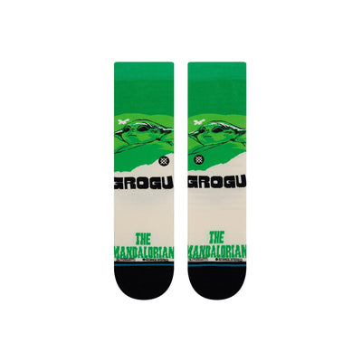 Stance - Star Wars Mandalorian "Grogu West" Crew Socks | Men's - Knock Your Socks Off