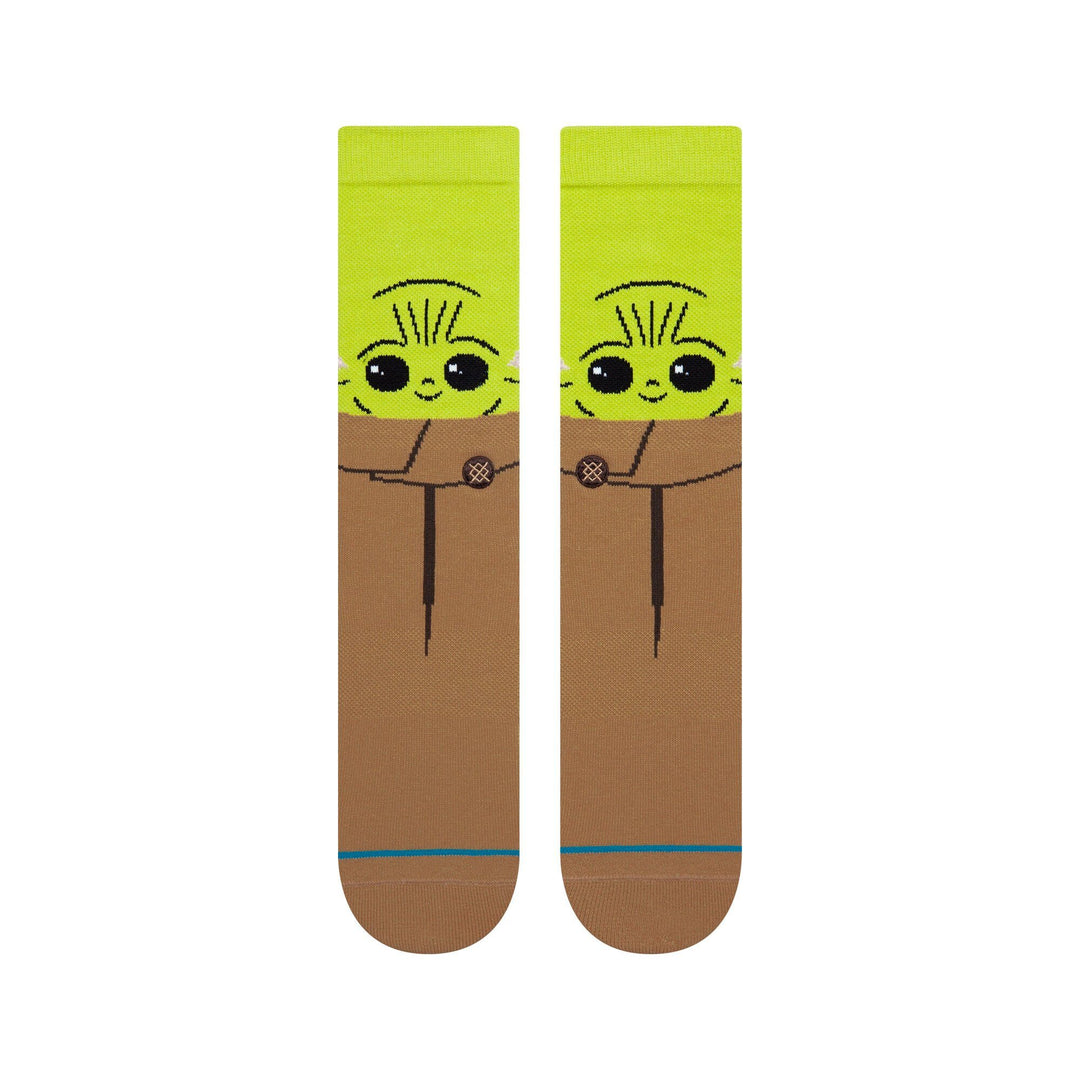 Stance - Star Wars Mandalorian: "The Bounty" Baby Yoda Crew Socks | Men&