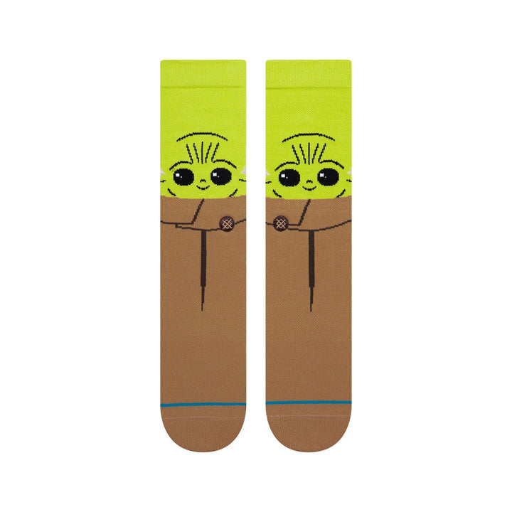 Stance - Star Wars Mandalorian: "The Bounty" Baby Yoda Crew Socks | Men&