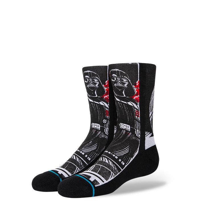 Stance - STAR WARS "Manga Vader" Crew Socks | Kids' - Knock Your Socks Off