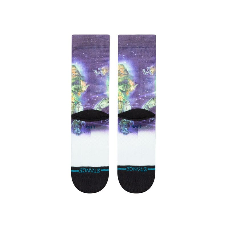 Star Wars Jaba Poly Crew Socks | Kid's - Knock Your Socks Off