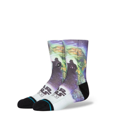 Star Wars Jaba Poly Crew Socks | Kid's - Knock Your Socks Off