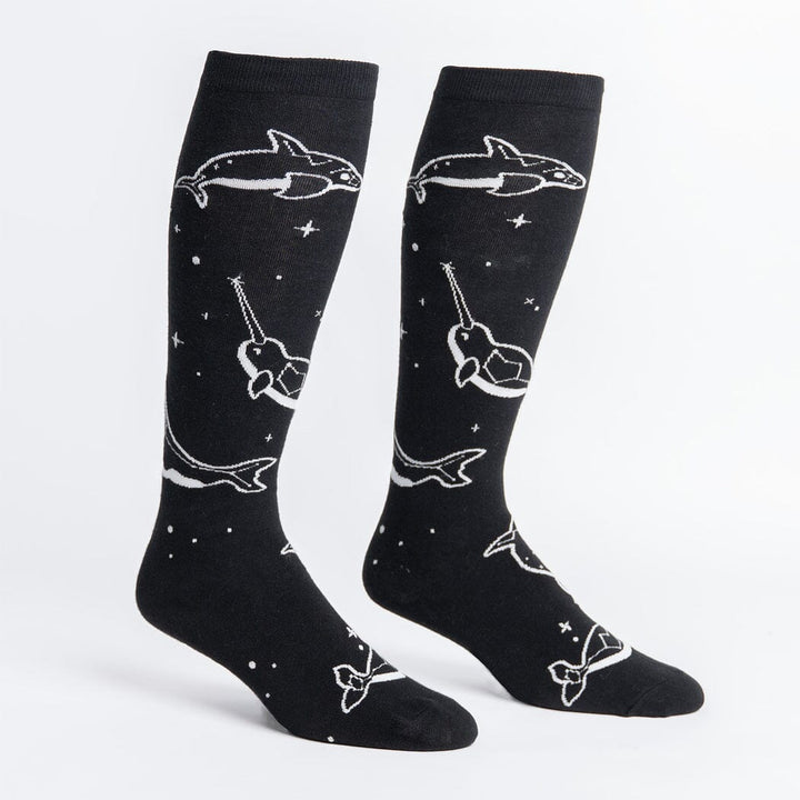 Stellar Whales Stretch-It Knee High Socks | Women&