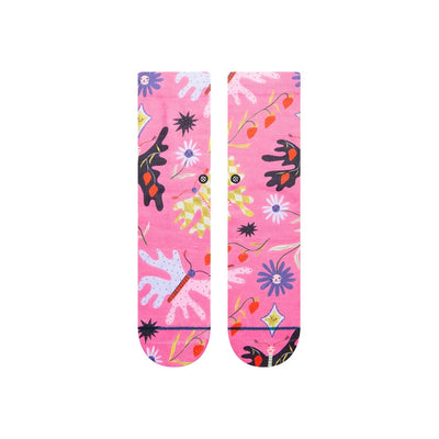 Strawberry Patch Crew Socks | Women's - Knock Your Socks Off