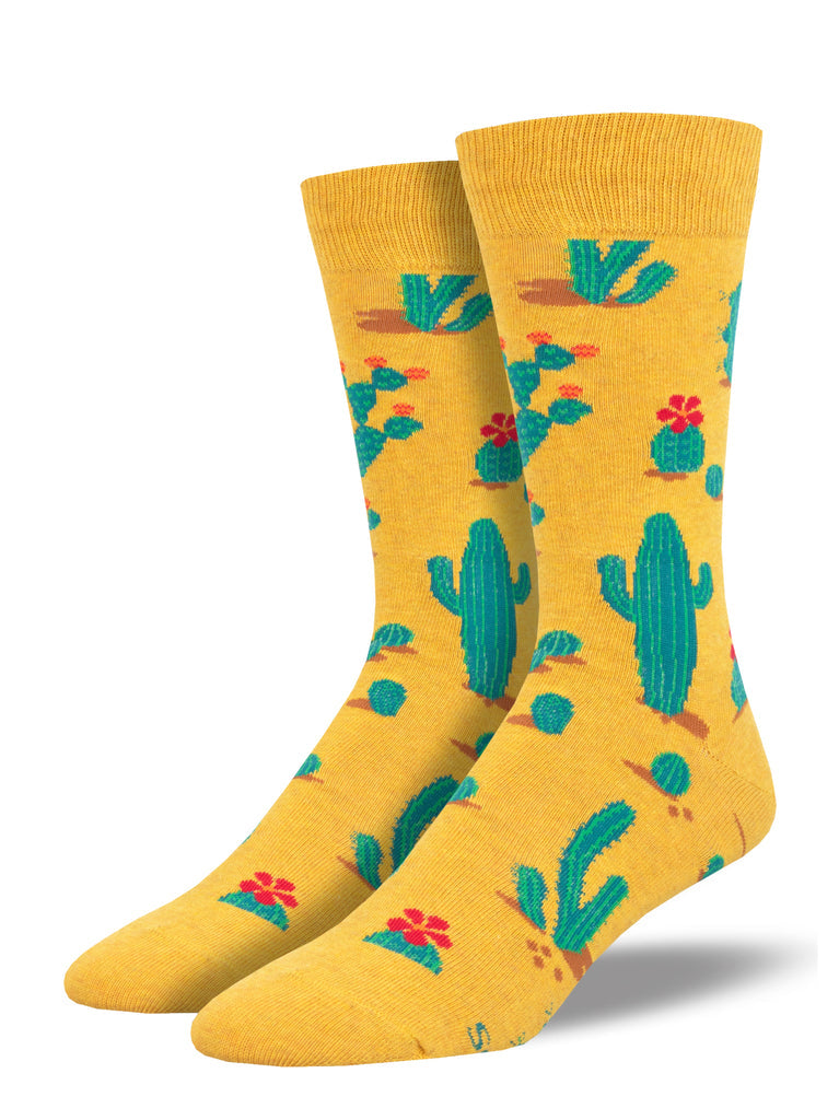 Succ It Up Crew Socks | Men's - Knock Your Socks Off