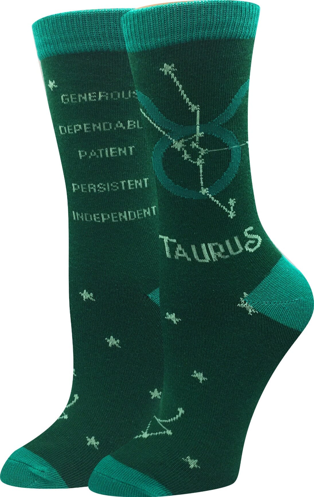 Taurus Crew Socks | Women's - Knock Your Socks Off