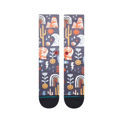 Terrain Crew Socks | Women's - Knock Your Socks Off