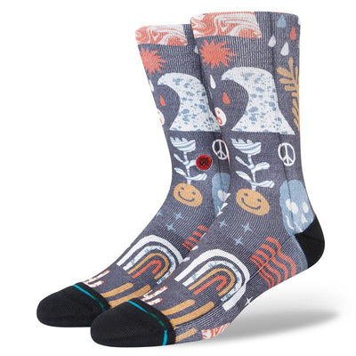 Terrain Crew Socks | Women's - Knock Your Socks Off