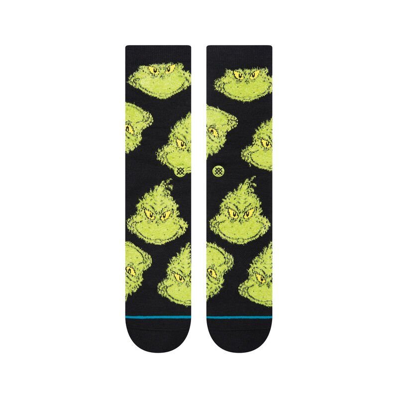 The Grinch Mean One Crew Socks | Men's - Knock Your Socks Off