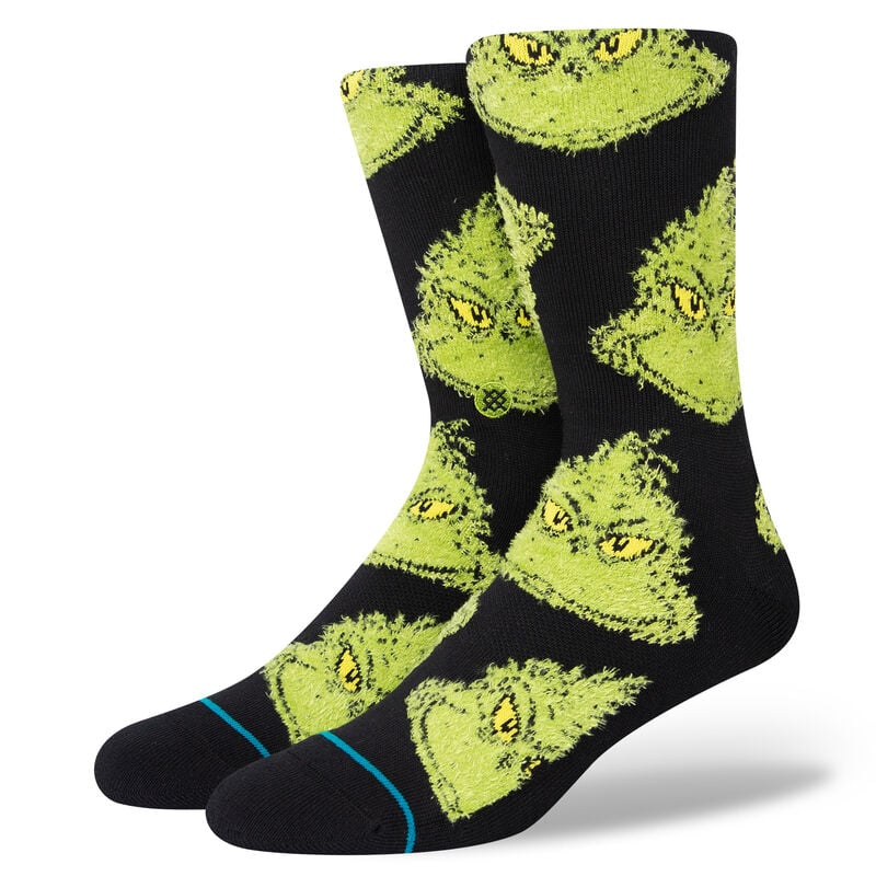 The Grinch Mean One Crew Socks | Men's - Knock Your Socks Off