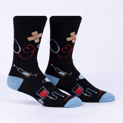 Thoracic Park Crew Socks | Men's - Knock Your Socks Off