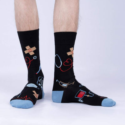 Thoracic Park Crew Socks | Men's - Knock Your Socks Off