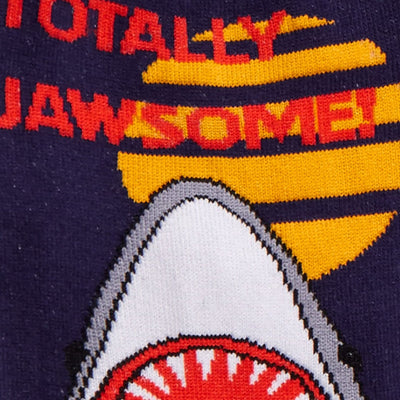 Totally Jawsome! Men's Crew Socks | Men's - Knock Your Socks Off